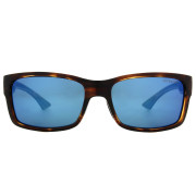 smith optics havana - blue mirror chrome